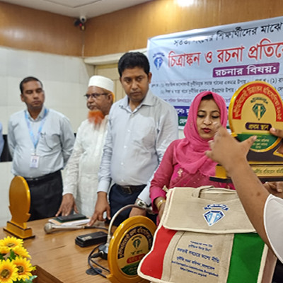 নড়াইলে দুর্নীতিবিরোধী রচনা ও চিত্রাংকন প্রতিযোগিতা অনুষ্ঠিত