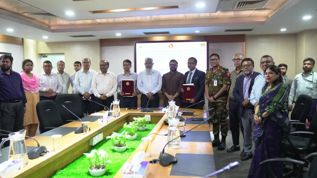 এলিভেটেড এক্সপ্রেসওয়ের নিচে সবুজায়ন ও গণপরিসর উন্নয়নে চুক্তি