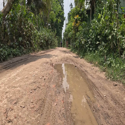 নড়াইল পৌরসভার জরাজীর্ণ রাস্তায় জনদুর্ভোগ, আশু সংস্কার দাবি স্থানীয়দের