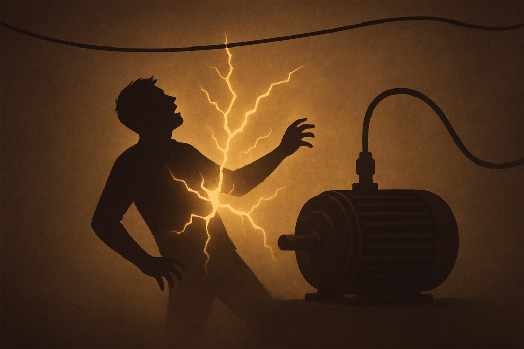 লোহাগড়ায় পানির মটর মেরামতের সময় বিদ্যুৎস্পৃষ্টে প্রাণ গেল যুবকের