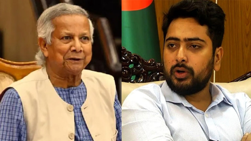 প্রধান উপদেষ্টার সঙ্গে সাক্ষাৎ করেছেন নাহিদ ইসলাম