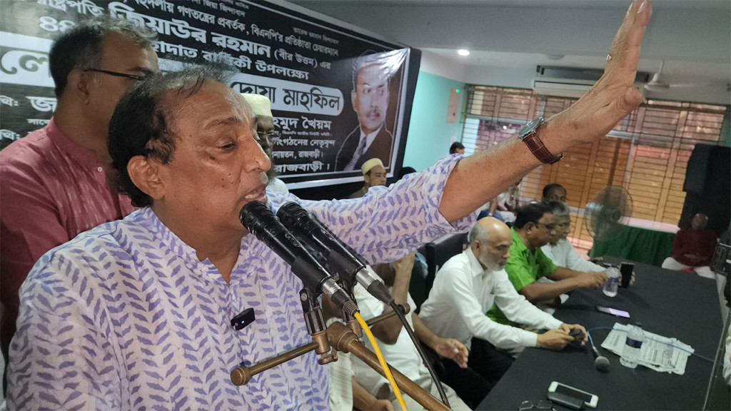 নির্বাচন কবে হবে এ নিয়ে ধোঁয়াশা তৈরি হয়েছে  : খৈয়ম