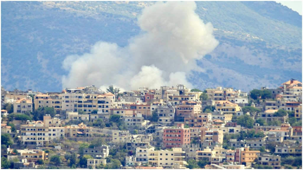 রেডিও-পেজার বিস্ফোরণের পর লেবাননে ইসরায়েলের বিমান হামলা