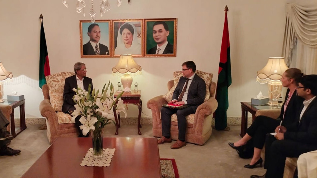 বিএনপির সঙ্গে ইপিডির প্রতিনিধি দলের বৈঠক