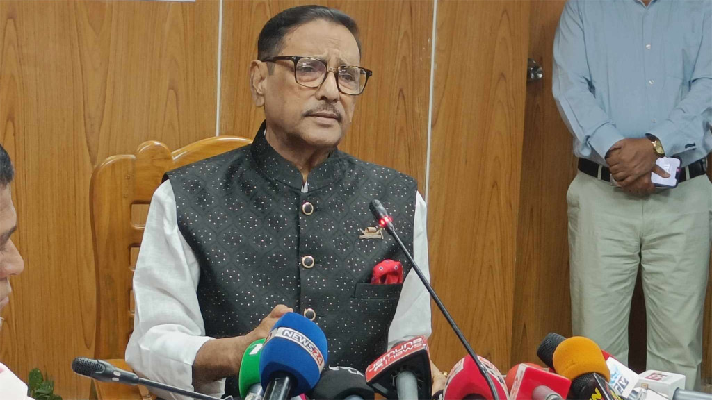 বিএনপি কখনোই জনগণতান্ত্রিক রাজনৈতিক দল হয়ে উঠতে পারেনি : কাদের