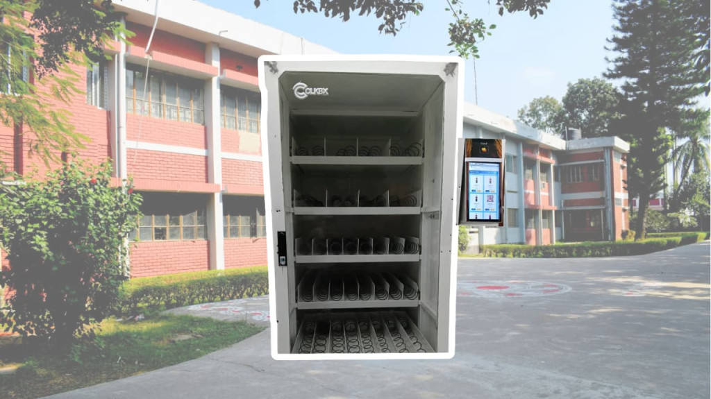 নিটার শিক্ষার্থীদের হাত ধরে দেশীয় উদ্ভাবন: স্মার্ট স্ন্যাকস ভেন্ডিং মেশিন