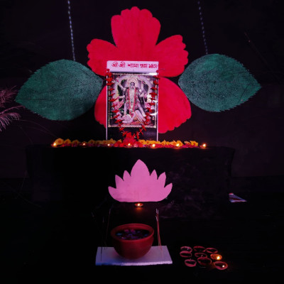 নিটারে সনাতনী ধর্মাবলম্বীদের আয়োজনে বর্ণিল দীপাবলি উদযাপন