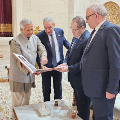 প্রধান উপদেষ্টাকে পিএলও মহাসচিবের ধন্যবাদ