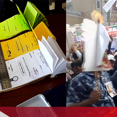 উৎসবমূখর পরিবেশে নড়াইল পৌর বিএনপি'র কাউন্সিল গঠনে ভোটগ্রহণ