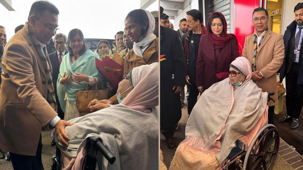 খালেদা জিয়ার সফরসঙ্গীর তালিকায় জোবাইদা-শামিলা ও তাবিথ আউয়াল