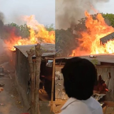 হোটেলের আড়ালে নারীদের দিয়ে অনৈতিক কর্মকাণ্ড, আগুন দিল জনতা