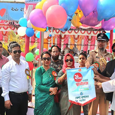 নড়াইলে স্বাধীনতার ৫৪ বছর উদযাপন