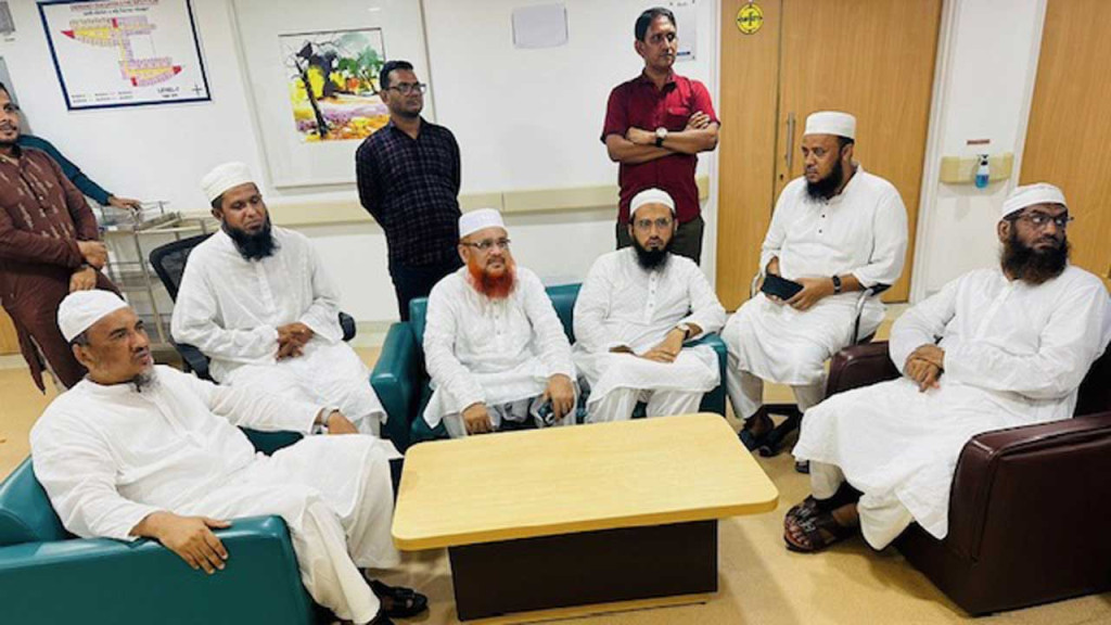 খালেদা জিয়ার সঙ্গে মামুনুল হকের সাক্ষাৎ