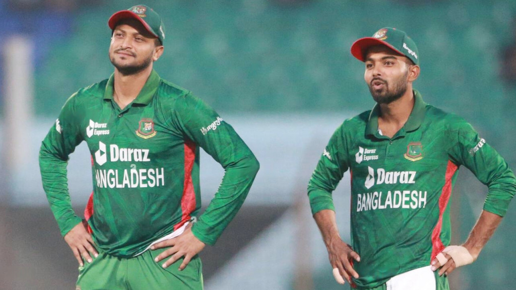 ভারত ম্যাচের আগে সাকিবের শূন্যতা নিয়ে যা বললেন হৃদয়