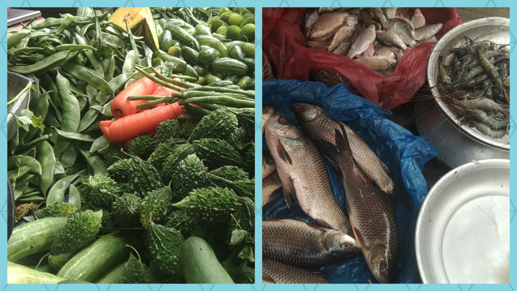 খুব কমেনি সবজির দাম, সেই বাড়তিই মাছের বাজার