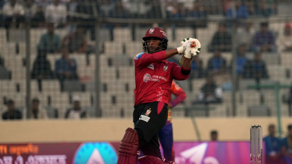 মাহমুদউল্লাহর ফিফটিতে লড়াকু সংগ্রহ বরিশালের