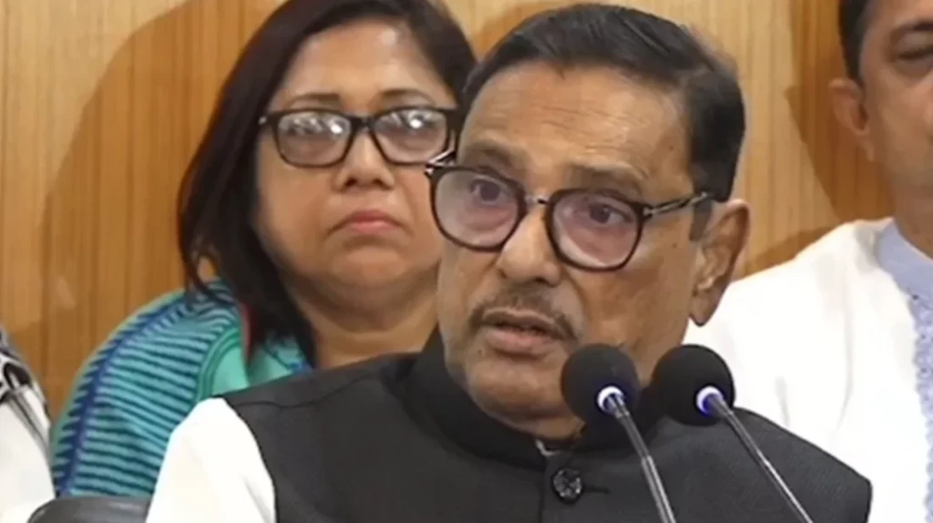 পোশাক শ্রমিকদের আন্দোলনে বিএনপির ইন্ধন আছে: ওবায়দুল কাদের