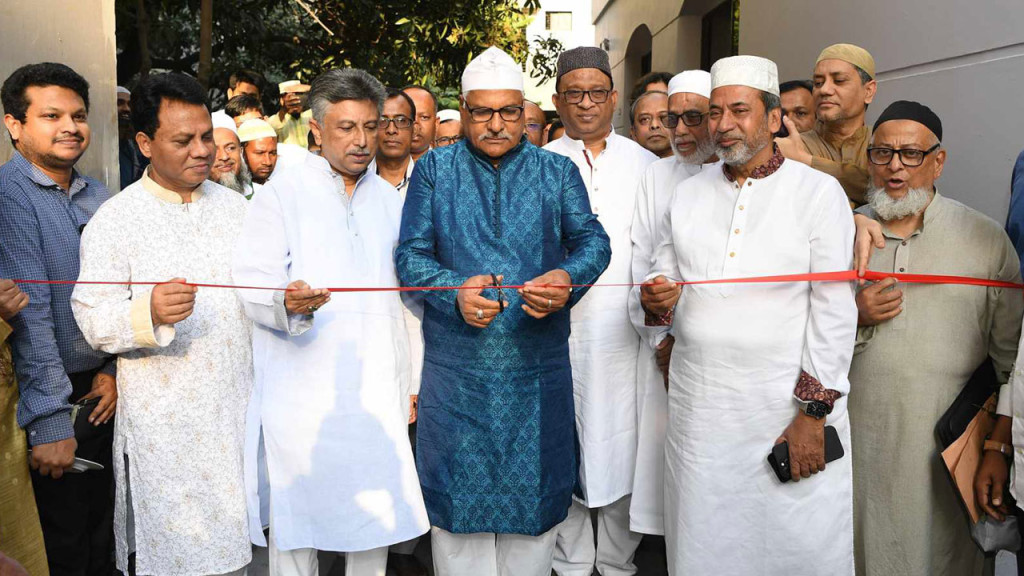 সংসদ ভবনের মসজিদ সংস্কারের কাজ উদ্বোধন করলেন ডেপুটি স্পিকার