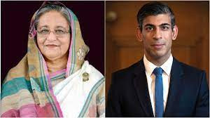 শেখ হাসিনার স‌ঙ্গে একত্রে কাজ করতে আগ্রহী ব্রিটিশ প্রধানমন্ত্রী