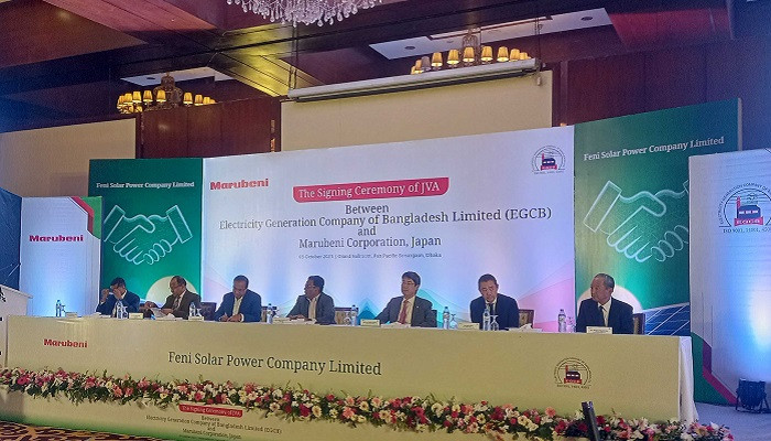 ফেনীতে হচ্ছে ১০০ মেগাওয়াটের সৌর বিদ্যুৎকেন্দ্র