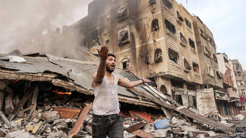 গাজায় নিহতের সংখ্যা পৌঁছেছে ২ হাজার ৩২৯ জনে