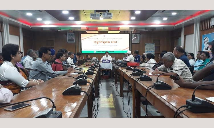 নড়াইলে এস এম সুলতানের জন্মশতবার্ষিকী উপলক্ষে প্রস্তুতি সভা