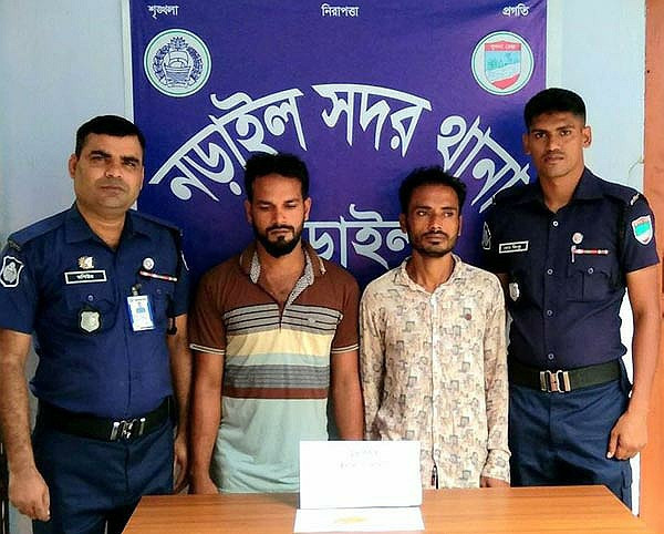 নড়াইলে ইয়াবাসহ দুই মাদক ব্যবসায়ী গ্রেফতার