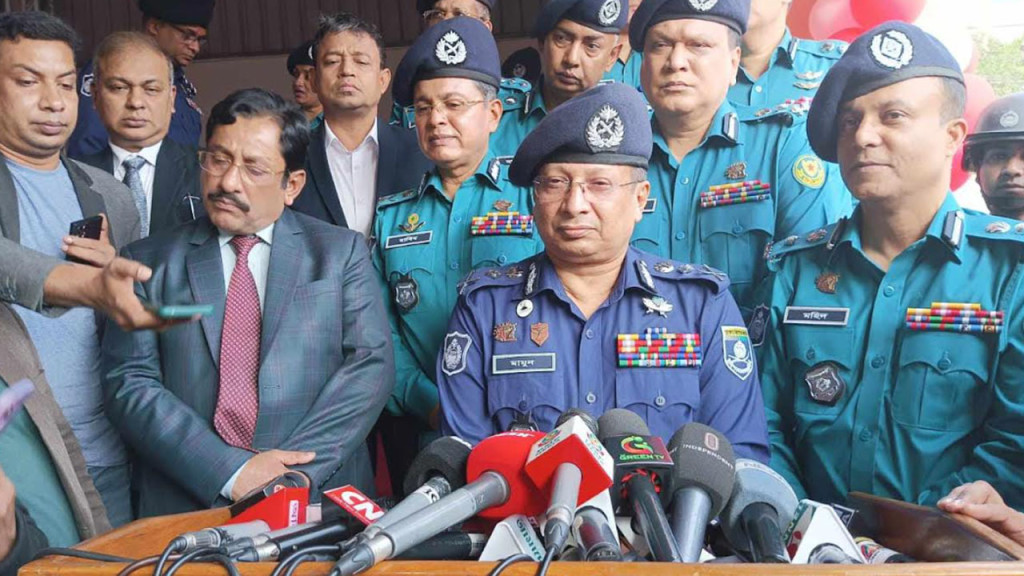 নাশকতাকারীদের দাঁড়ানোর সামর্থ্য নেই : আইজিপি