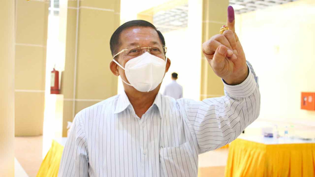 সংঘাতের মধ্যেই মিয়ানমারে নির্বাচনের তোড়জোড় জান্তার