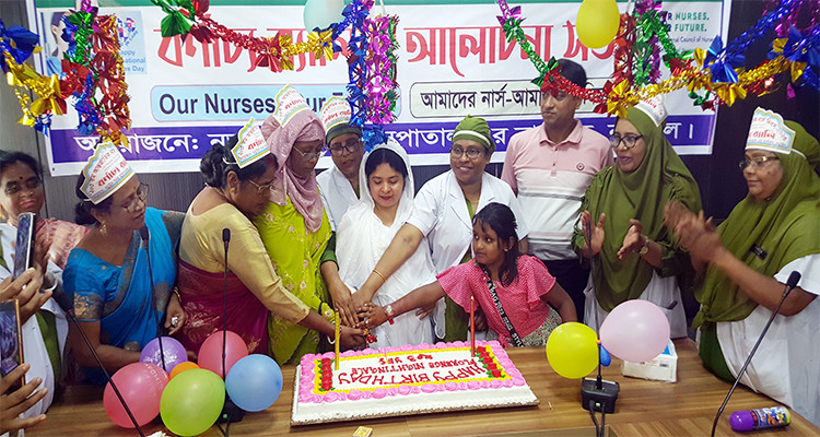 আন্তর্জাতিক নার্স দিবস নড়াইলে পালিত