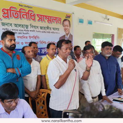 নড়াইল হবে সাম্প্রদায়িক সম্প্রীতির প্রতীক জেলা: হিন্দু সম্প্রদায়কে আর সংখ্যা লঘু বলা যাবে না — বিশ্বাস জাহাঙ্গীর আলম