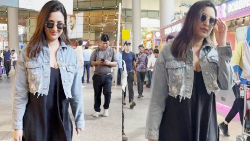 পাপারাৎজিদের দেখে বেবিবাম্প লুকালেন পরিণীতি চোপড়া!