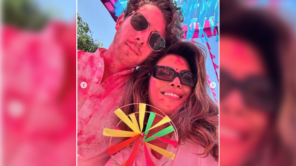 বিয়ের পর ভারতে নিক-প্রিয়াঙ্কার প্রথম হোলি কেমন হলো?