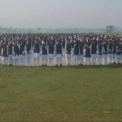 টুঙ্গিপাড়ায় ঐতিহাসিক ৭ই মার্চের ভাষন শোভাযাত্রা