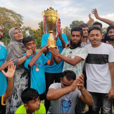 নড়াইলে বঙ্গবন্ধু ও বঙ্গমাতা গোল্ডকাপ প্রাথমিক বিদ্যালয় ফুটবল টুর্নামেন্টের উপজেলা পর্যায়ে ফাইনাল খেলা অনুষ্ঠিত