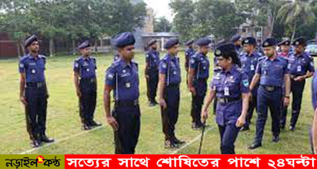 নড়াইল জেলা পুলিশের মাস্টার প্যারেড অনুষ্ঠিত