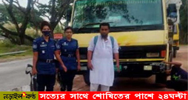 নড়াইলে ৯ গাড়িচালককে জরিমানা