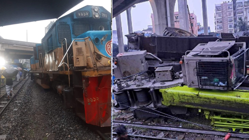 ট্রেন চলাচল স্বাভাবিক হতে আরও দুই ঘণ্টা লাগতে পারে