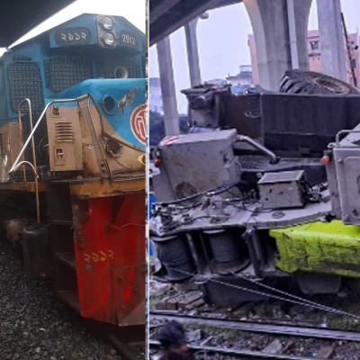 ট্রেন চলাচল স্বাভাবিক হতে আরও দুই ঘণ্টা লাগতে পারে