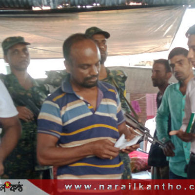 নড়াইলে বিশেষ টাস্কফোর্স কমিটির অভিযানে দুই ব্যবসা প্রতিষ্ঠানকে  দুই হাজার টাকা জরিমানা