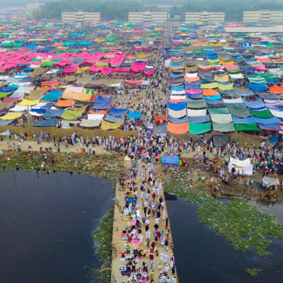বিশ্ব ইজতেমায় মুসল্লির মৃত্যু