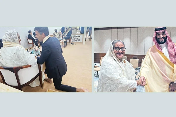 বিশ্বমঞ্চে বিরল সম্মানে শেখ হাসিনা