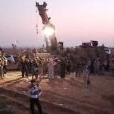 সিরিয়ায় গভীর কূপে ১৬ ঘণ্টা আটকে থাকার পর উদ্ধার শিশু