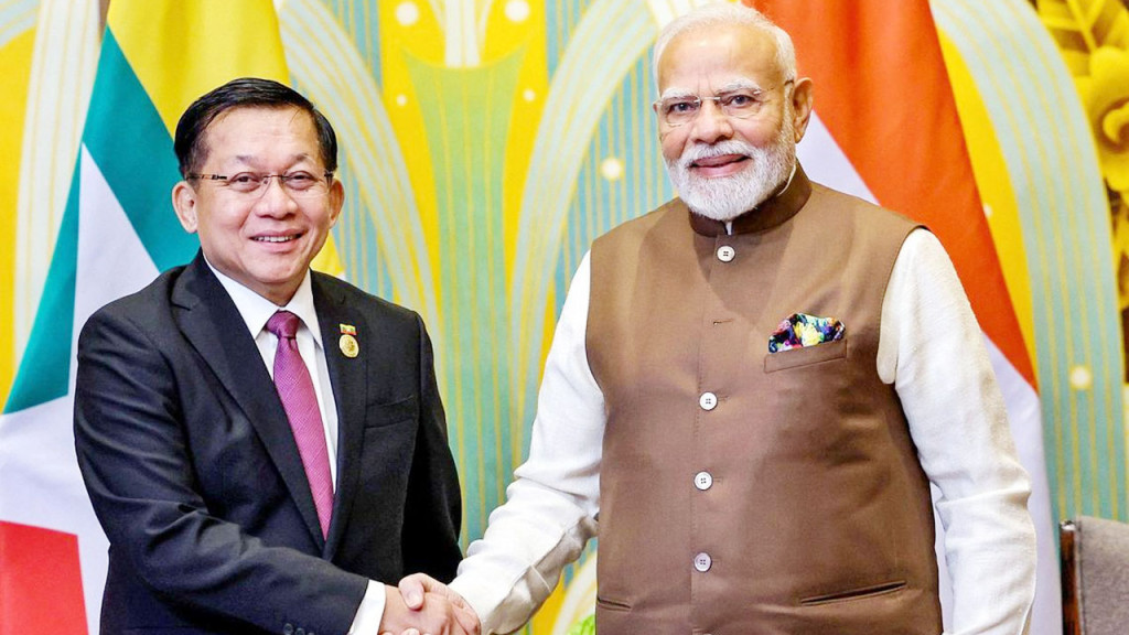 মিয়ানমারের জাতীয় নির্বাচনে সহযোগিতার আশ্বাস মোদির