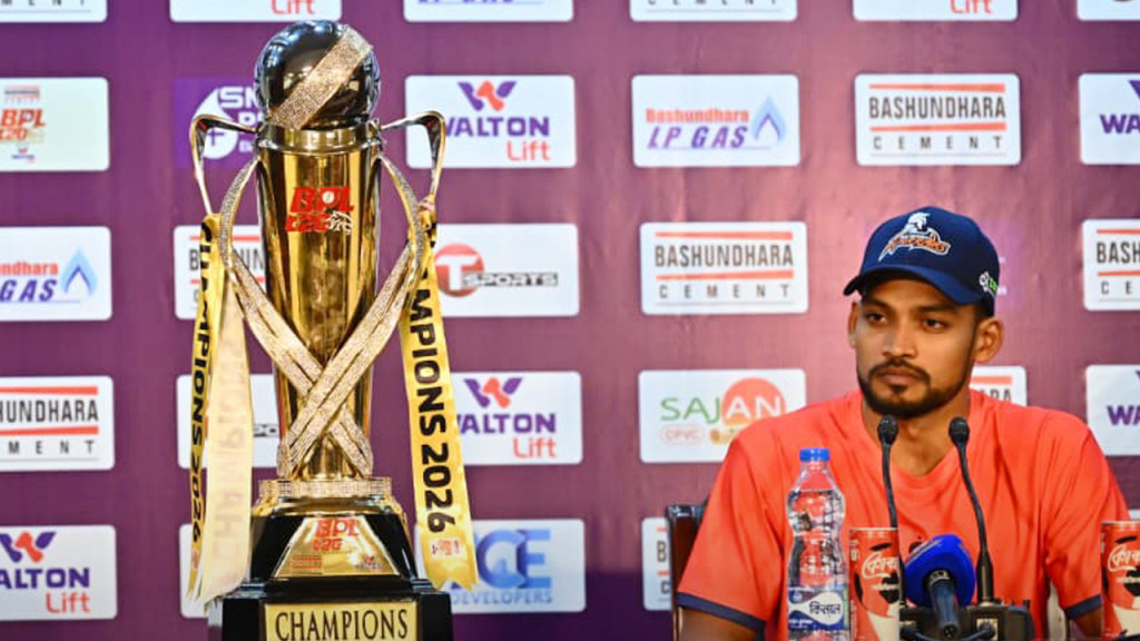 বিপিএলের শিরোপা জিতে ম্যাচ না খেলা ক্রিকেটারদেরও কৃতিত্ব দিলেন শান্ত