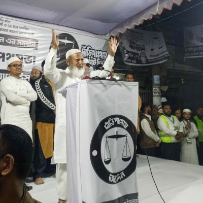 জনগণ রঙিন জামা পরা ফ্যাসিবাদকে লাল কার্ড দেখিয়েছে : জামায়াত আমির