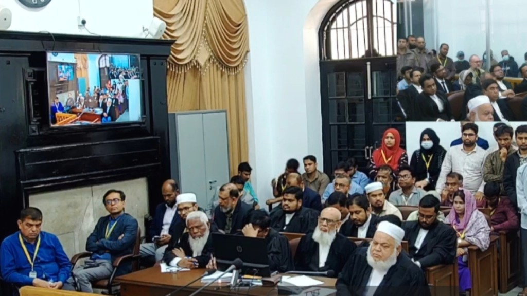 আশুলিয়ায় মানবতাবিরোধী অপরাধের মামলার রায় পড়া শুরু