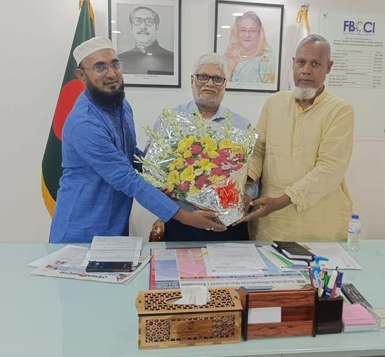 এফবিসিসিআই’র নবনির্বাচিত জ্যেষ্ঠ সহসভাপতি আমীন হেলালীকে অভিনন্দন জানিয়েছেন প্লাষ্টিক ওয়েষ্ট ম্যানেজম্যান্ট ডেভলপমেন্ট এসোসিয়েশন
