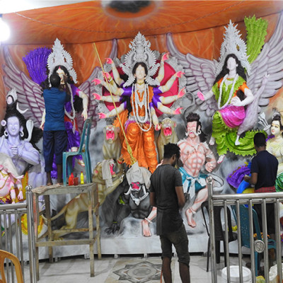 নড়াইলে উৎসবমুখর আয়োজনে শারদীয় দুর্গোৎসব : ৫৩৪ মন্ডপে পূজা, নিরাপত্তায় পুলিশ-র‌্যাব-আনসার