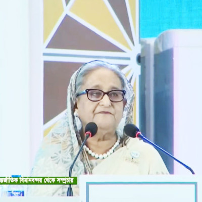 শাহজালাল হবে বিমান যোগাযোগের আন্তর্জাতিক হাব : প্রধানমন্ত্রী